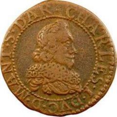 Double Tournois - Charles I 7th type