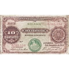 10 Centavos seal type III