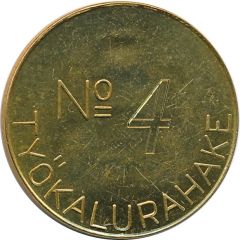 Token - Suomen Rahapaja Työkalurahake №4