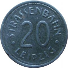 20 Pfennig - Leipzig tram