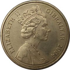1 Pound - Elizabeth II Occupation