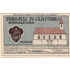 25 Pfennig Sparkasse