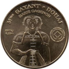 Monnaie de Paris Tourist Token - Douai Mme Gayant - Marie Cagenon