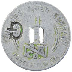 1 Cent - The New River Company Prudence, West Virginia