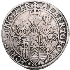 1 Thaler - Albert George, Christoph I and Wolf Ernest