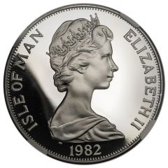 1 Crown - Elizabeth II Mayflower, Platinum Proof