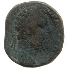 Sestertius - Commodus SECVRIT ORB P M TR P XIIII IMP VIII COS V DES VI S C, Securitas