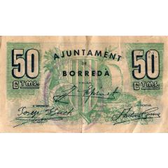 50 Céntimos Borredà
