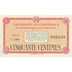 50 Centimes - Chambre de commerce du Puy de Dôme [63]
