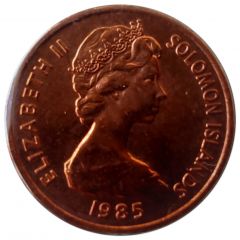1 Cent - Elizabeth II 2nd portrait