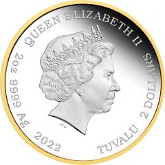 2 Dollars - Elizabeth II Tutankhamun