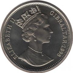 1 Crown - Elizabeth II Hanseatic League