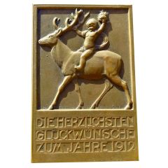 New Years Plaquette Stuttgart
