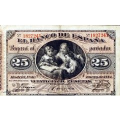 25 Pesetas