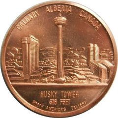 Medal - Husky Tower Calgary, Alberta