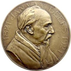 Medal - 100th anniversary of the poet Jan van Beers