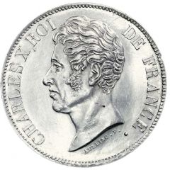 5 Francs pattern of Ameling
