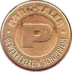 Parking Token - Park-Taler Schopfheim