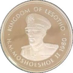 10 Maloti - Moshoeshoe II Monument of King Moshoeshoe I