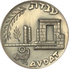 Medal - Israel Historical Cities Coin of Avdat