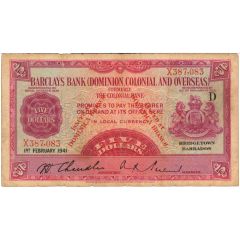 5 Dollars Barclay`s Bank