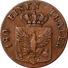 2 Pfenninge - Frederick William III