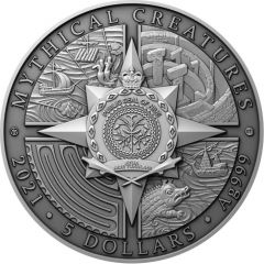 5 Dollars - Elizabeth II Kraken