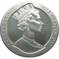 1 Crown - Elizabeth II George Washington