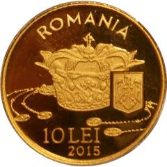 10 Lei The History of Gold - Queen Maria’s Crown