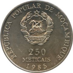 250 Meticais Independence