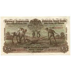 5 Pounds Munster and Leinster Bank