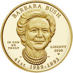 10 Dollars Barbara Bush, Bullion Coinage