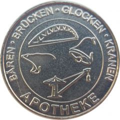 1 Regnitztaler - Heldsche Apotheken Bamberg, Strullendorf, Hirschaid