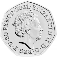 50 Pence - Elizabeth II 5th portrait, Dimorphodon