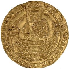 1 Noble - Edward III Treaty period, Calais mint