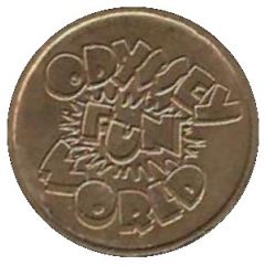 Game Token - Odyssey World Naperville, Illinois