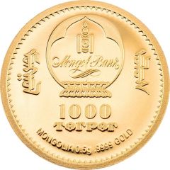 1000 Tögrög Golden Paranthropus