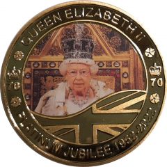 Medal - Queen Elizabeth II Platinum Jubilee 1952-2022