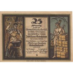 25 Pfennig Gewerbebank Köln-Mülheim