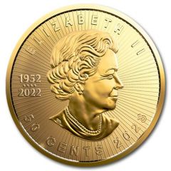 50 Cents In the name of Elizabeth II, GML Bullion Coinage