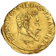 Gold Henri - Henry II 2nd type