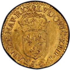 1/2 Écu d`Or - Louis XIII