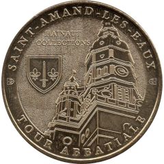 Monnaie de Paris Tourist Token - Saint-Amand-les-Eaux Tour abbatiale