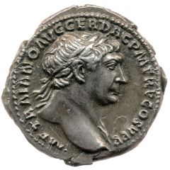 Denarius - Trajan S P Q R OPTIMO PRINCIPI, Genius