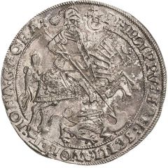 1/2 Thaler - Philip Ernest, Wolfgang III and John George II