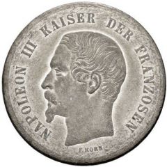 Medal - Hommage by the city of Frankfurt am Main to Napoleon III