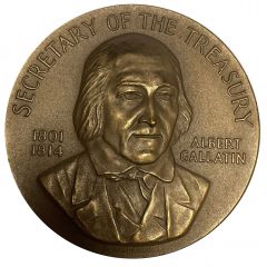 Medal - Albert Gallatin - Secretary of the Treasury