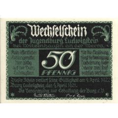 50 Pfennig Jugendburg Ludwigstein