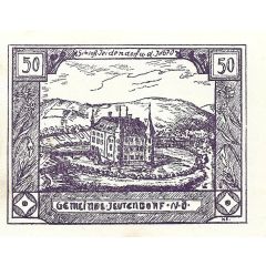 50 Heller Jeutendorf