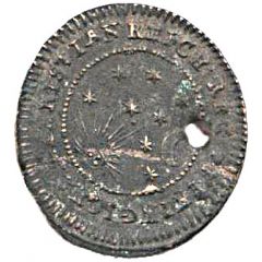 Counter Token Ship, sun and moon, Christian Krich